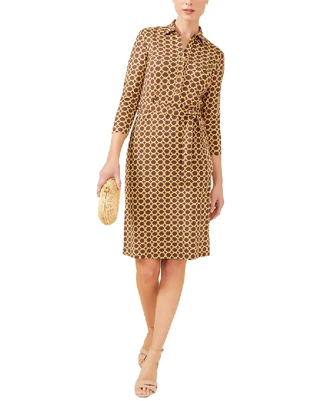 J.Mclaughlin Calla Mini Dress Trendy Wraparound Mini Dress