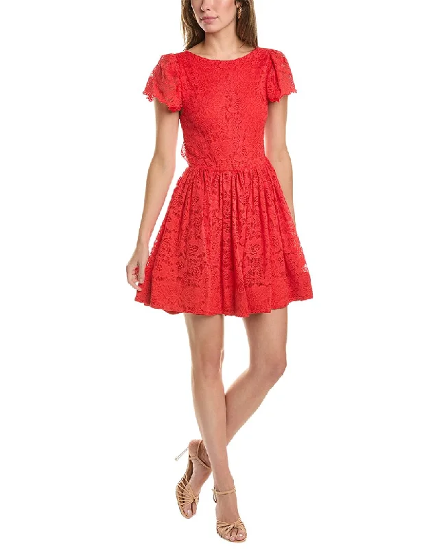 Caroline Constas Marguerite Mini Dress Cozy T-Shirt Mini Dress