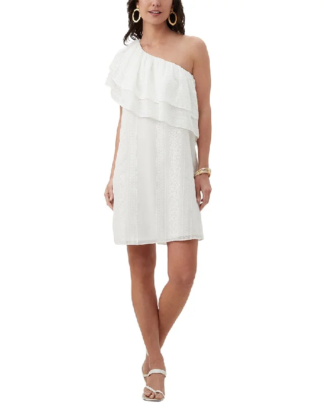 Trina Turk Phebe Mini Dress Fashionable Button-Front Mini Dress