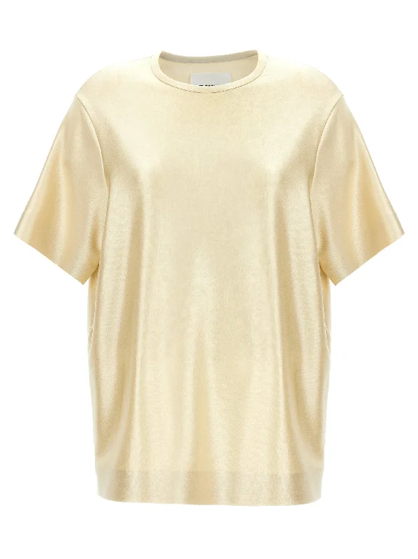 Laminated T-shirt-- Houndstooth Herringbone Solid