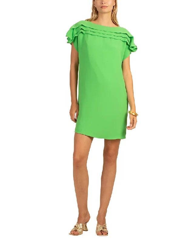 Trina Turk Adita Mini Dress Classic Solid Mini Dress