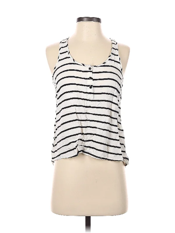 Sleeveless Blouse Satin Long Blouse