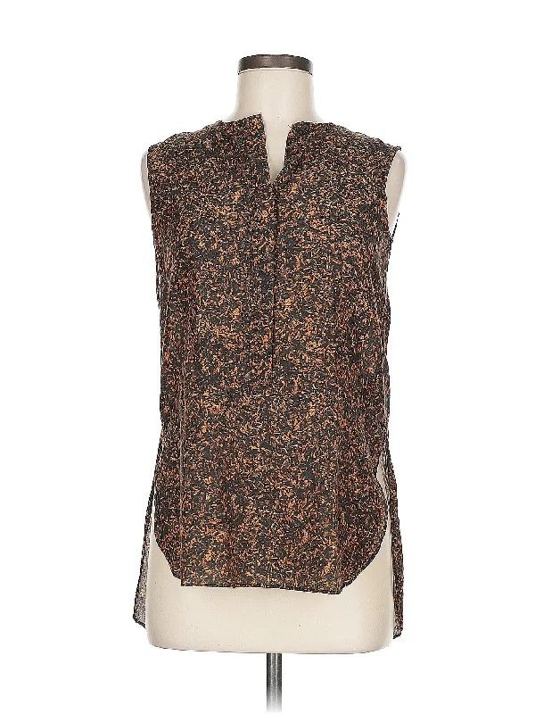 Sleeveless Blouse Loose Fit Blouse