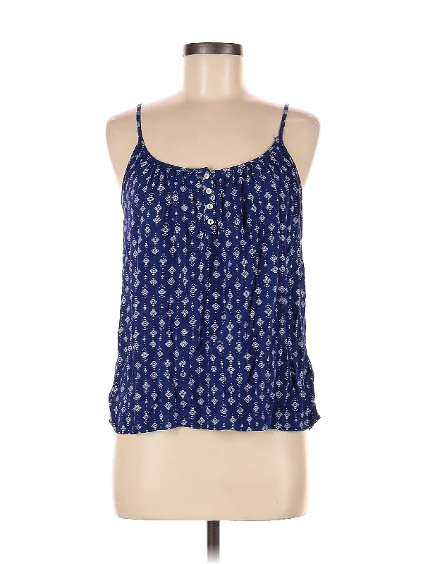 Sleeveless Blouse Flowy Bohemian Blouse