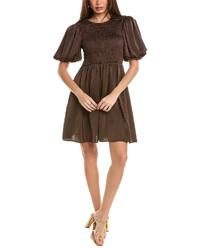 Crosby By Mollie Burch Lizzy Mini Dress Elegant Floral-Print Mini Dress