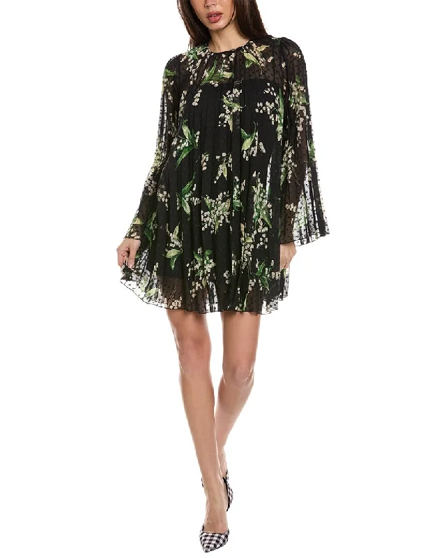 Red Valentino Mini Dress Cozy Knit Mini Dress
