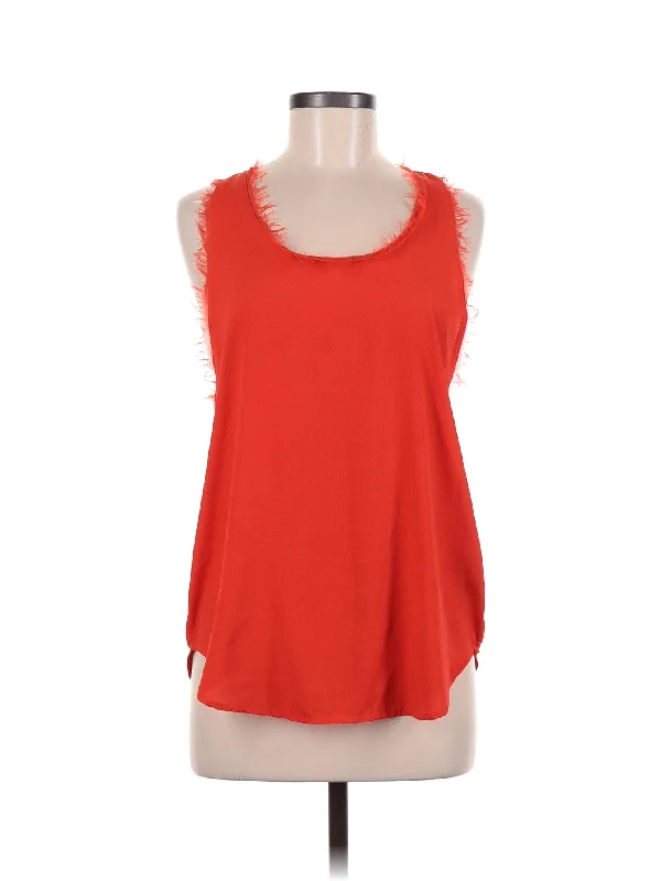 Sleeveless Blouse Floral Print Blouse