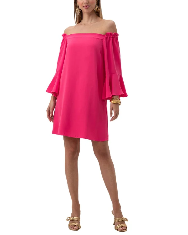 Trina Turk Knox Mini Dress Comfortable Fit-and-Flare Mini Dress