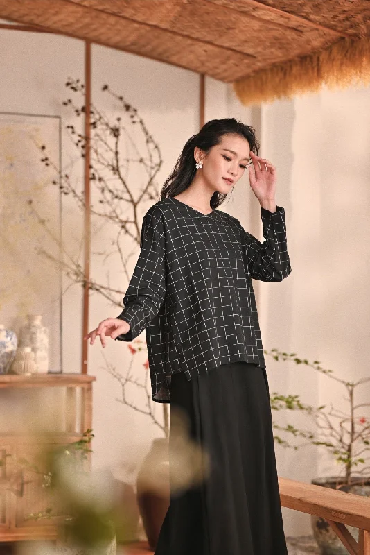 The Heiwa Women Selesa Blouse - Mado Feminine Puff Blouse