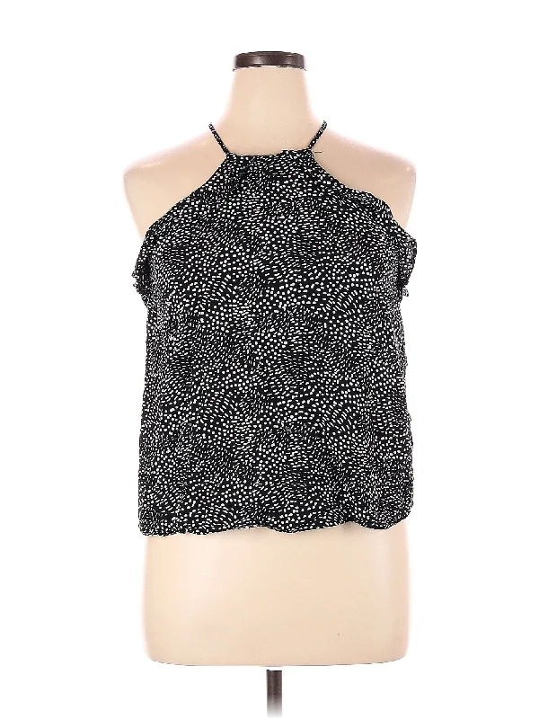 Sleeveless Blouse Puff Sleeve Blouse