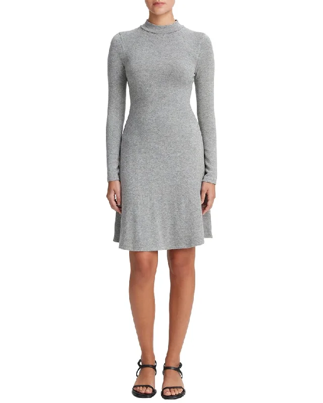 Vince Mini Dress Classic Solid Mini Dress