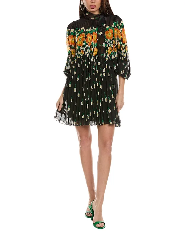 Red Valentino Mini Dress Stylish Button-Down Mini Dress