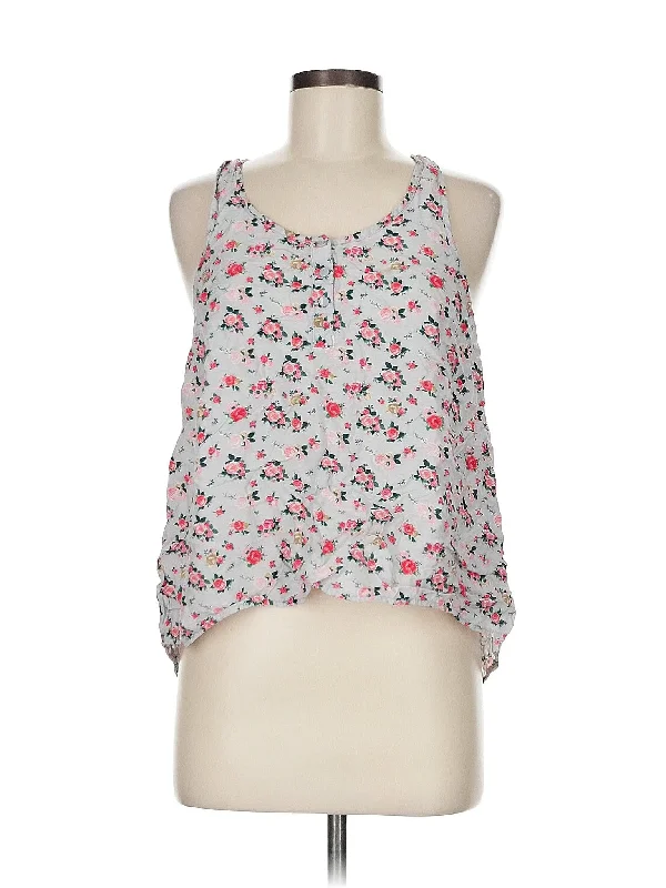 Sleeveless Blouse Loose Oversized Blouse