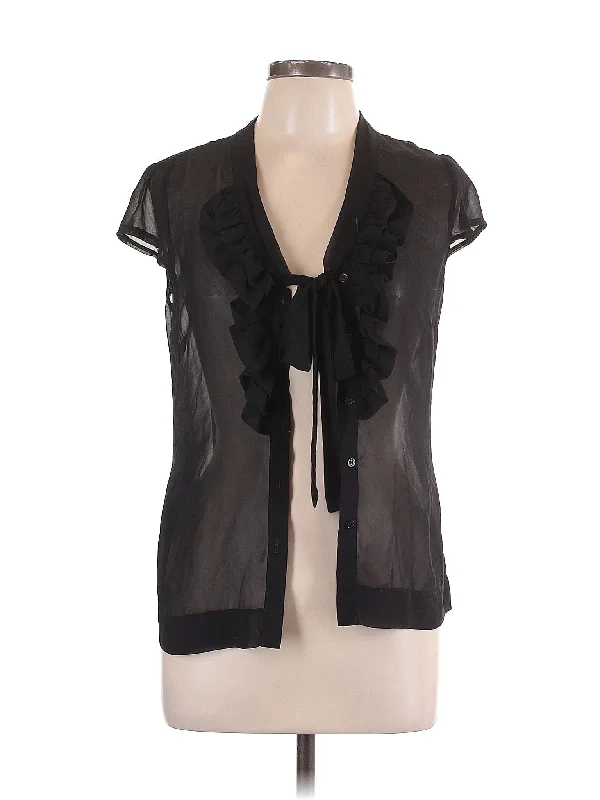 Sleeveless Blouse Feminine Satin Blouse