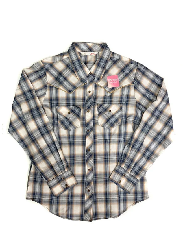 Ely Cattleman 15324944 Womens Long Sleeve Western Shirt Multi-- Elasticated Padded Insulated Ely Cattleman 15324944 Womens Long Sleeve Western Shirt Multi-- Elasticated Padded Insulated