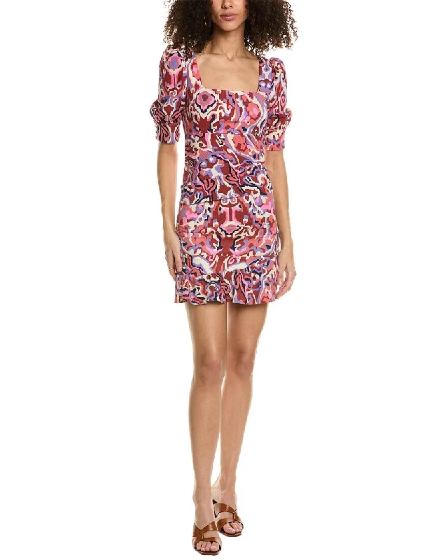 Ba&Sh Mini Dress Trendy Crossover Mini Dress