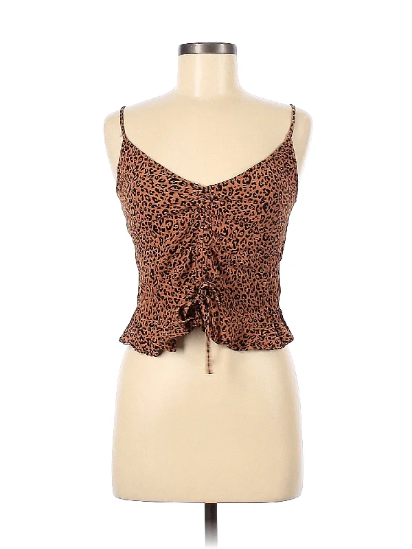Sleeveless Blouse Playful Puff Blouse