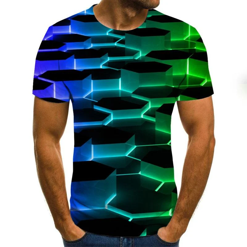 New men T-shirt casual short sleeve o-neck fashion Funny printed 3D t shirt men/woman tees High quality brand tshirt hombre-- Denim Fabric Leather Fabric Suede Fabric