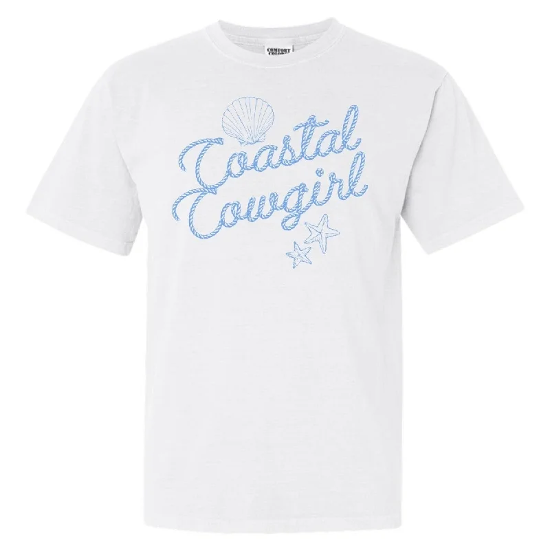 'Coastal Cowgirl' T-Shirt-- Elasticated Padded Insulated