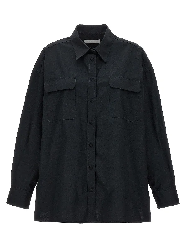 Leo Pocket Shirt-- Lace Blend Ribbed Blend Corduroy Blend