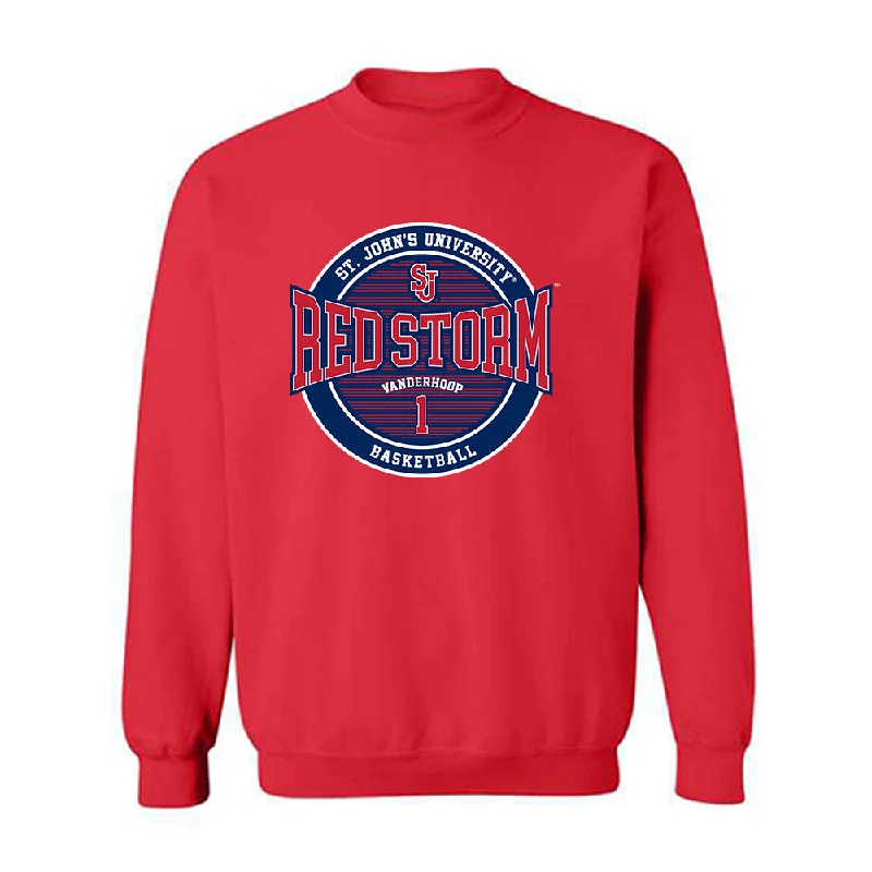 St. Johns - NCAA Women's Basketball : Ariana Vanderhoop - Classic Fashion Shersey Crewneck Sweatshirt Hoodie Dress Longline Feminine