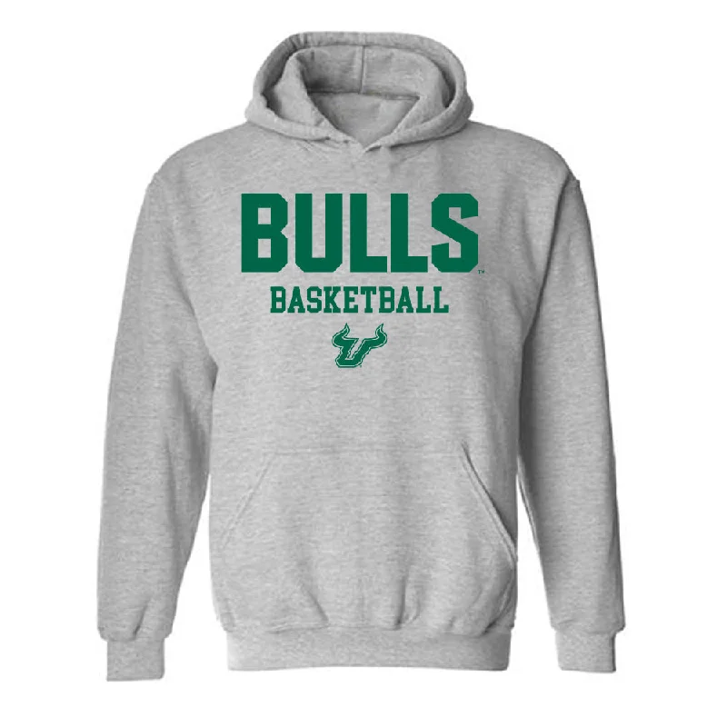 USF - NCAA Women's Basketball : Mama Dembele Traore - Classic Shersey Hooded Sweatshirt Hoodie with Thumb Holes Functional Cozy