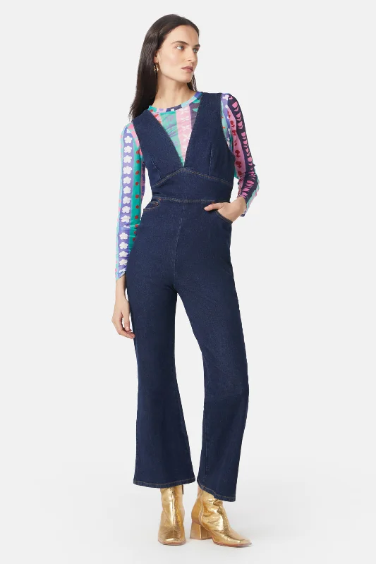 Anala Pantsuit Comfortable Denim Trousers