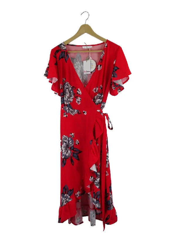 Little Party Dress Red Floral Wrap Dress 8 Tunics Gym athletic