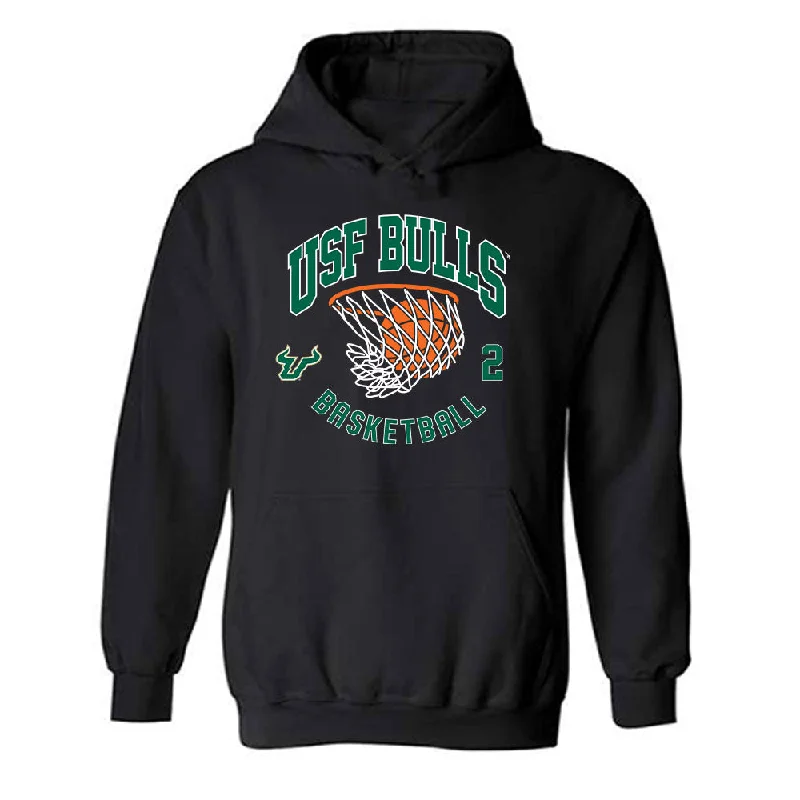 USF - NCAA Women's Basketball : Yana Karamfilova - Classic Shersey Hooded Sweatshirt Hoodie with Hood Adjustable Protection