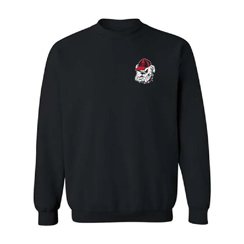 Georgia - NCAA Women's Basketball : Asia Avinger - Classic Shersey Crewneck Sweatshirt Hoodie with Raw Hem Edgy Unfinished