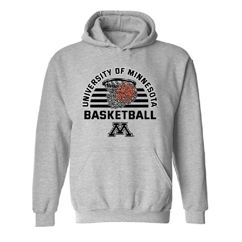 Minnesota - NCAA Women's Basketball : Grace Grocholski - Sports Shersey Hooded Sweatshirt Hoodie with Half-Zip Sporty Casual Minnesota - NCAA Women's Basketball : Grace Grocholski - Sports Shersey Hooded Sweatshirt Hoodie with Half-Zip Sporty Casual