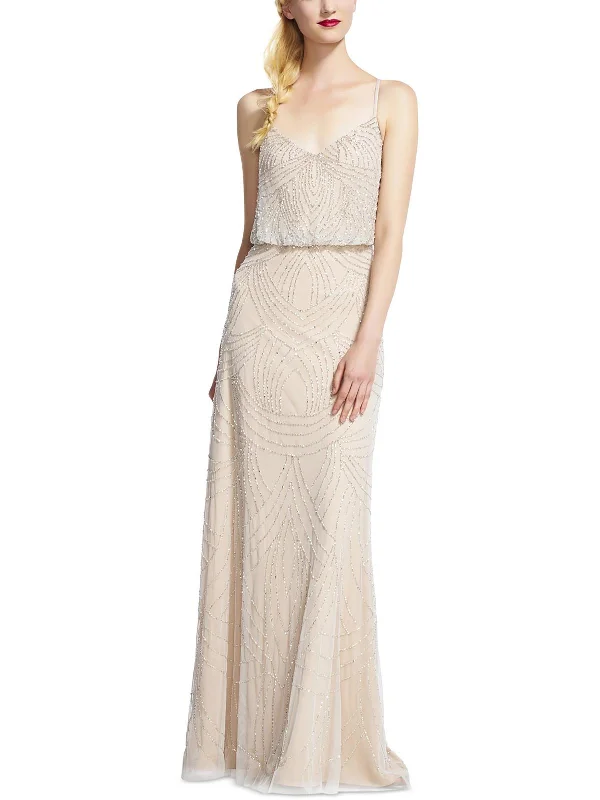 Womens Embellished Prom Evening Dress Tunics Occasion special