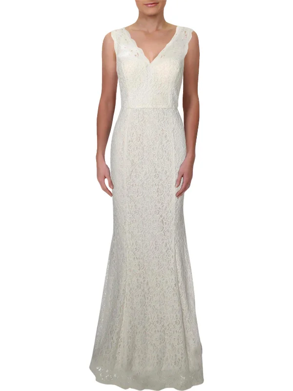 Womens Lace Sleeveless Evening Dress Tunics Essential wardrobe