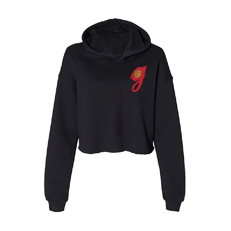 Georgia - NCAA Women's Basketball : Asia Avinger - Women's Crop Fleece Hoodie Hoodie with Crew Neck Simple Timeless Georgia - NCAA Women's Basketball : Asia Avinger - Women's Crop Fleece Hoodie Hoodie with Crew Neck Simple Timeless