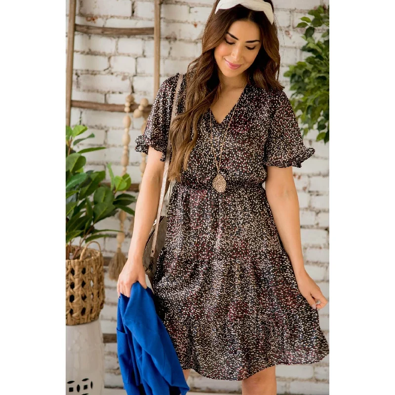 Burst of Color Dress Tunics Spring floral