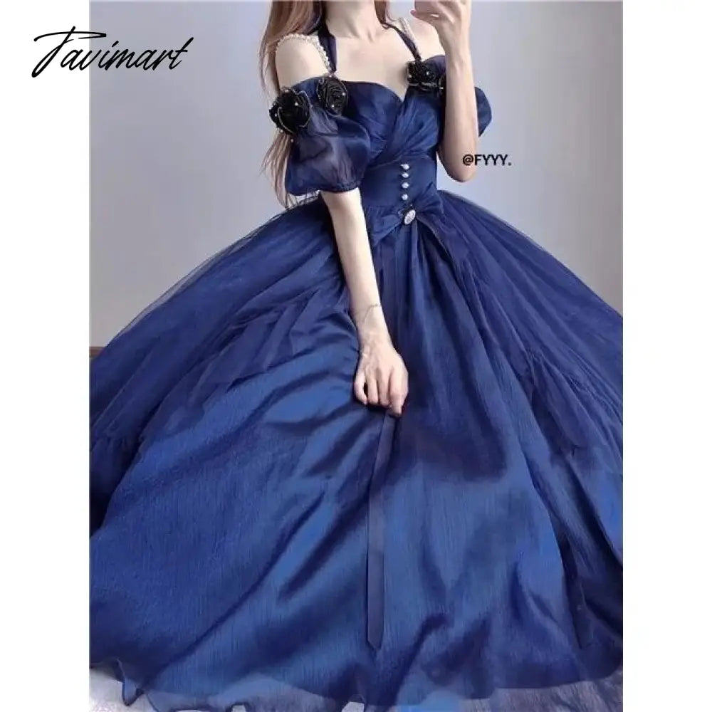 blue long