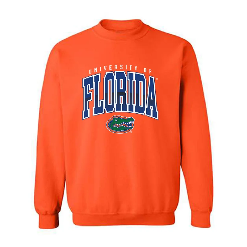 Florida - NCAA Women's Basketball : Daviane Mindoudi - Sports Shersey Crewneck Sweatshirt Hoodie with Earth Tones Natural Calm