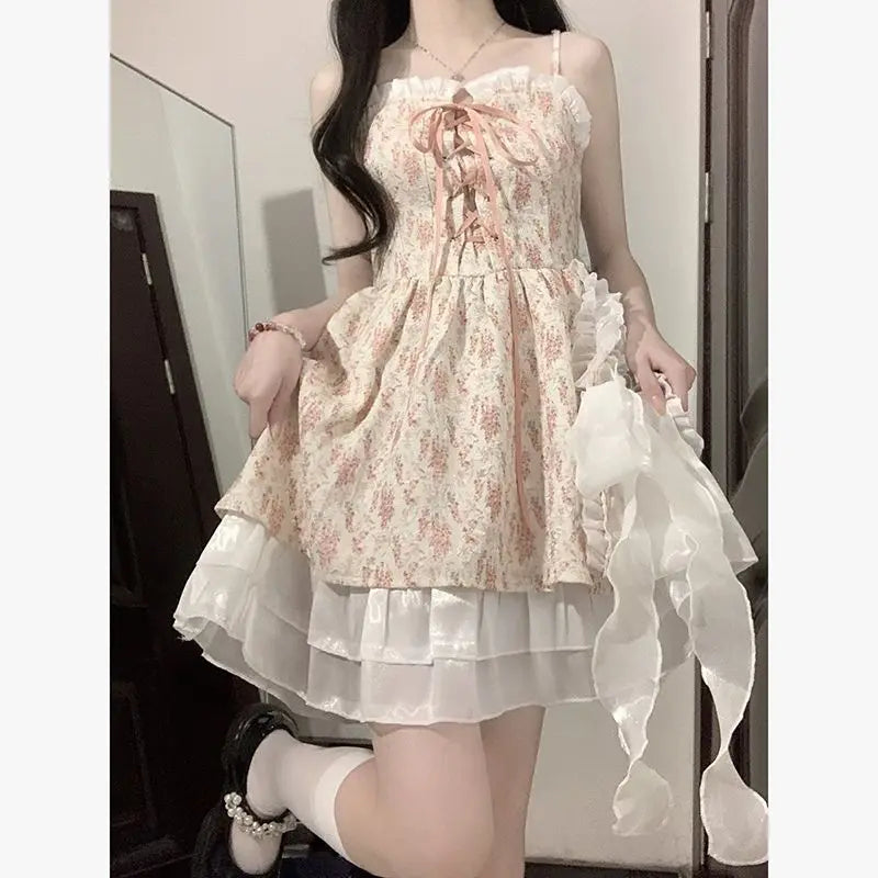 Bonnyshow Summer Dress for Women   New Slim Doll Collar Sweet Sleeveless Suspender Mini Dress Sexy Party Dresses Vestidos Tunics Fall fleece