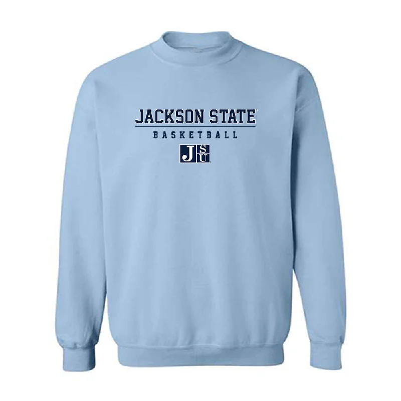 Jackson State - NCAA Women's Basketball : Diaka Berete - Classic Shersey Crewneck Sweatshirt Hoodie with Contrast Stitching Detailed Premium