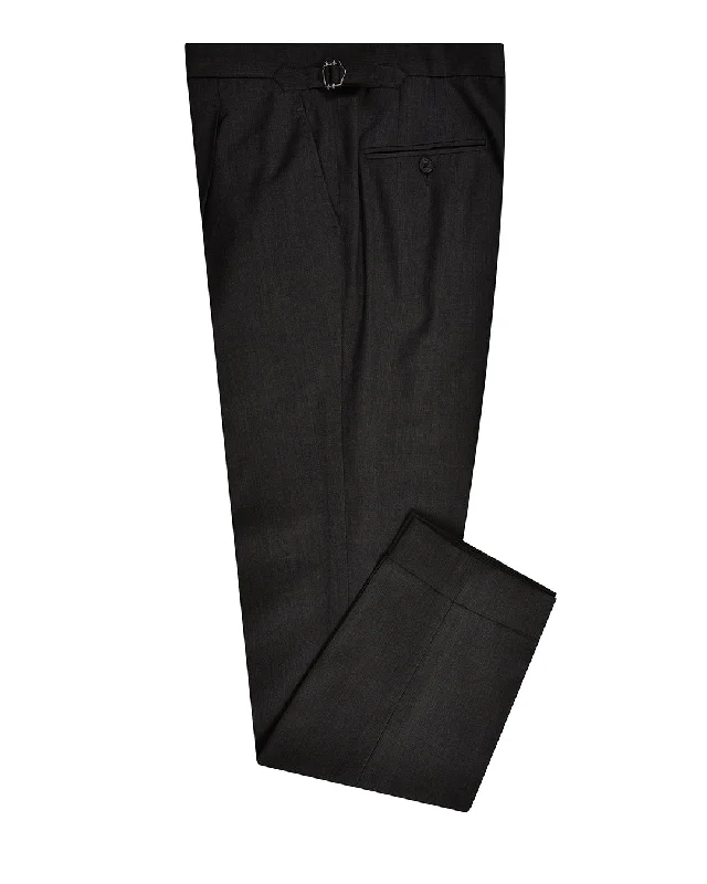 Midnight Grey Wool Dress Pant Soft Sweatpants Style