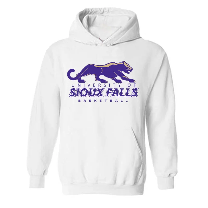 Sioux Falls - NCAA Women's Basketball : Anna Vaaler - Classic Shersey Hooded Sweatshirt Hoodie Crop Top Short Trendy