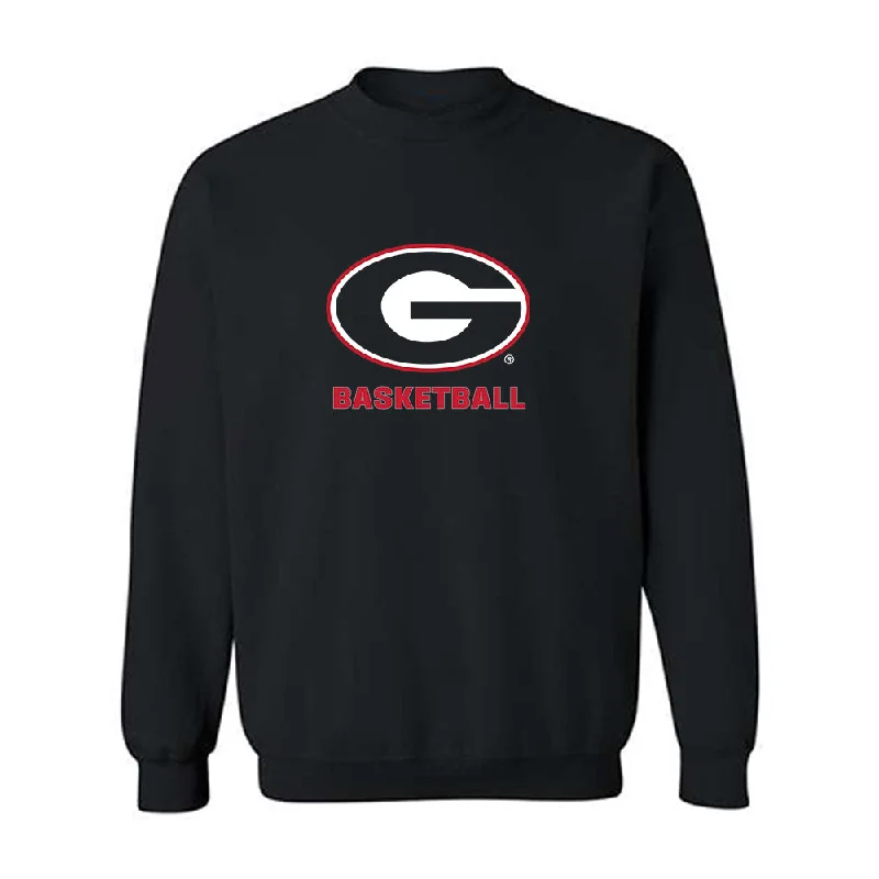 Georgia - NCAA Women's Basketball : Asia Avinger - Classic Shersey Crewneck Sweatshirt Hoodie with Pattern Geometric Abstract