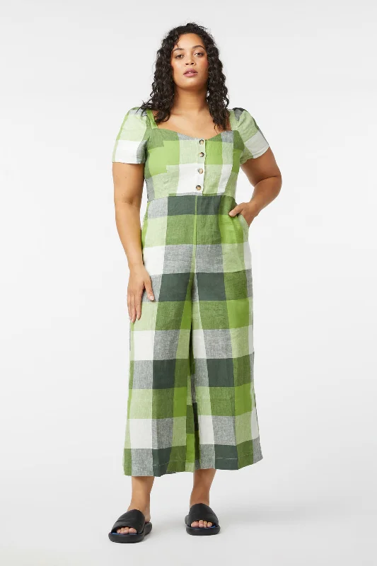 Buffalo Check Pantsuit Formal Dress Pants