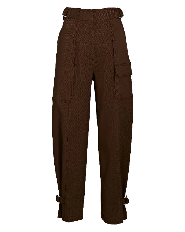 3.1 Phillip Lim Straight-Leg Twill Utility Pants Classic Chino Pants