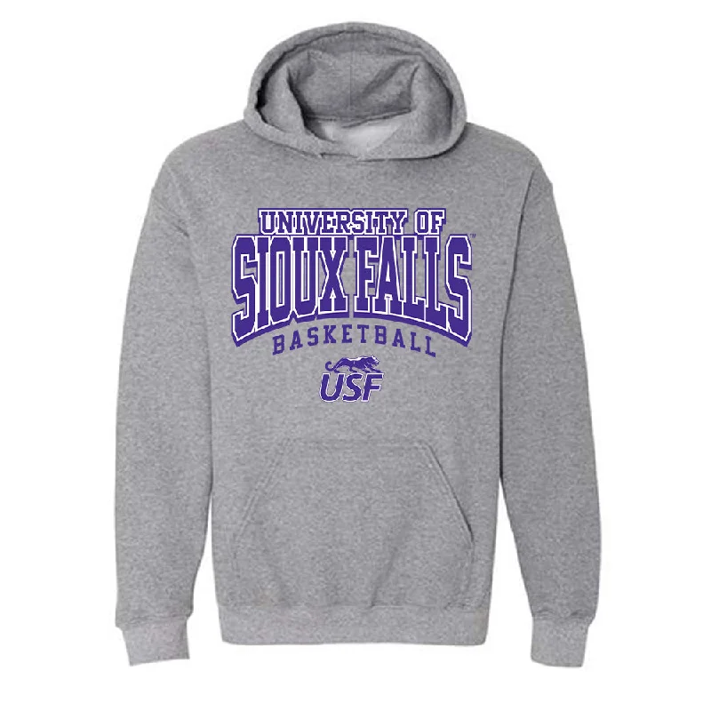 Sioux Falls - NCAA Women's Basketball : Anna Vaaler - Classic Shersey Hooded Sweatshirt Hoodie Jacket Zipper Layering