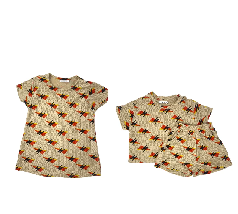 Lighting Bolt Set/ Dress Tunics Summer linen