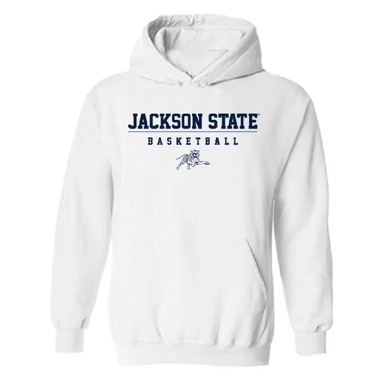 Jackson State - NCAA Women's Basketball : Amaya Barnes - Classic Shersey Hooded Sweatshirt Hoodie with Drawcord Adjustable Secure