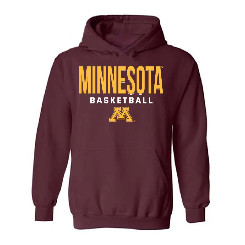 Minnesota - NCAA Women's Basketball : Grace Grocholski - Classic Shersey Hooded Sweatshirt Hoodie with Cuffed Sleeves Snug Secure