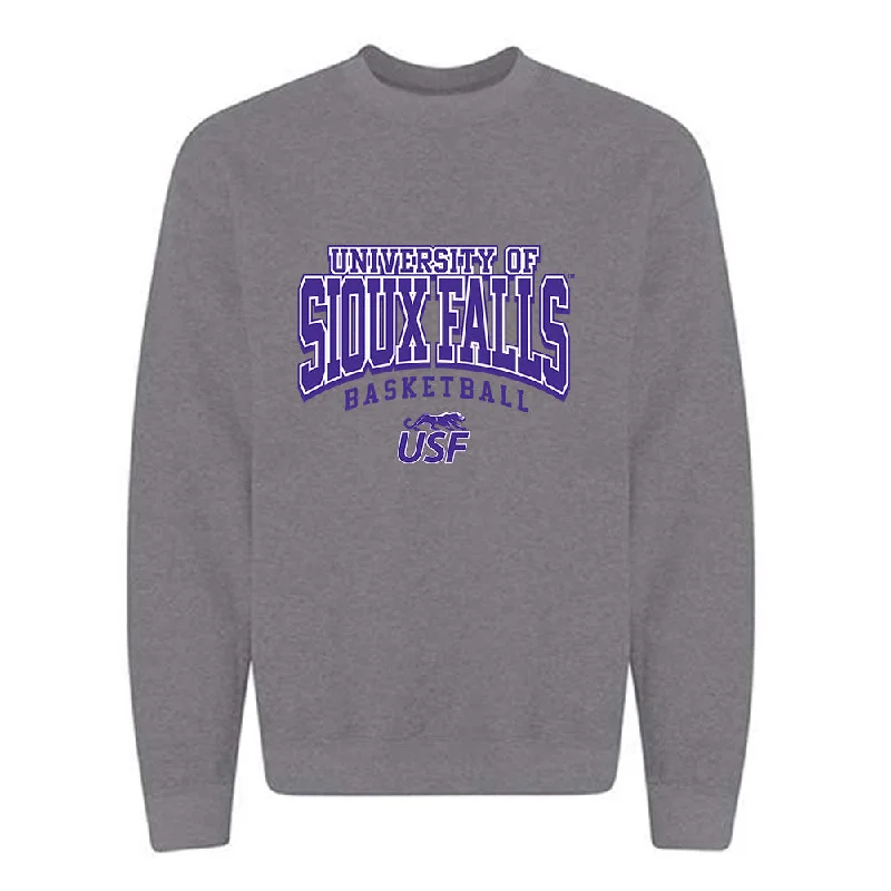 Sioux Falls - NCAA Women's Basketball : Anna Vaaler - Classic Shersey Crewneck Sweatshirt Hoodie with Hem Raw Edge Edgy Unfinished