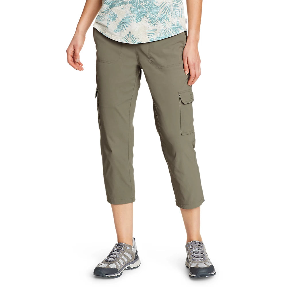 Women's Rainier Pull-On Crop Pants Classic Stretch Pants
